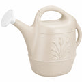 Arrosoir 10L beige avec motif floral