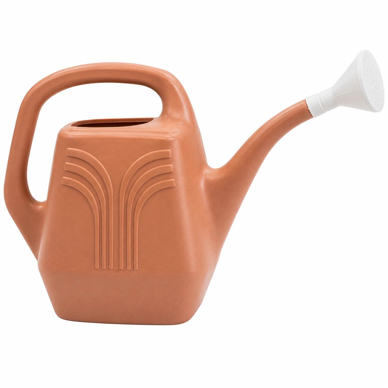 Arrosoir ergonomique 10L terre cuite avec pomme amovible