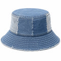 Chapeau Bob en Denim Patchwork Bleu