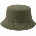 Chapeau bob unisexe vert kaki respirant