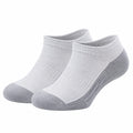 Chaussettes Basses Unisexes Gris et Blanc Taille 36-42